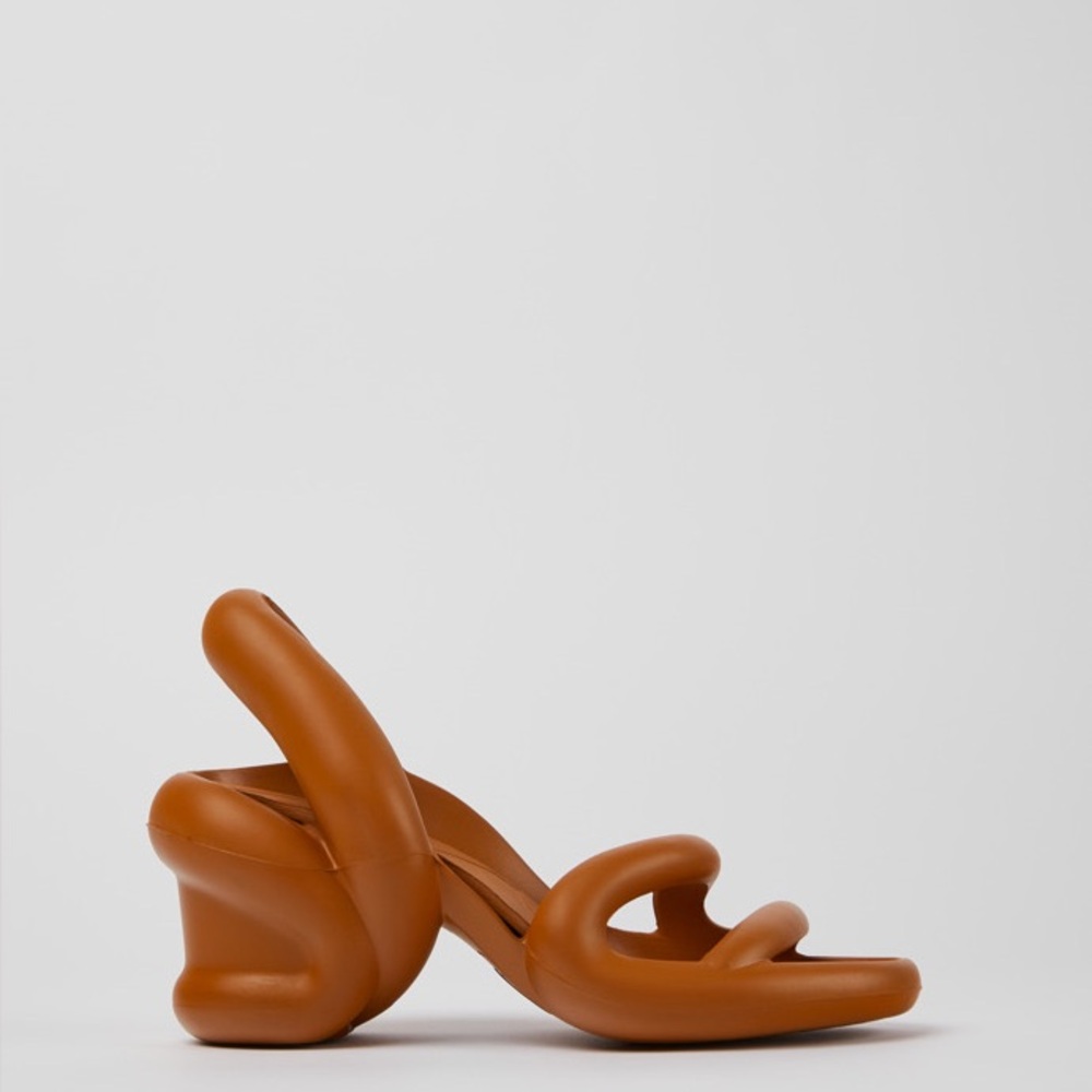 Unisex Camper Kobarah Brown/Orange Rubber Sandals